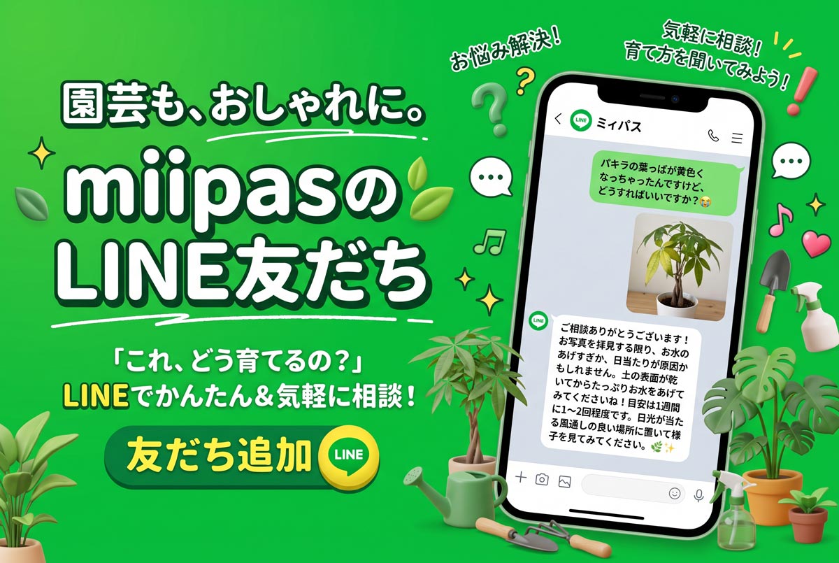不安解消！LINEから育て方が聞ける